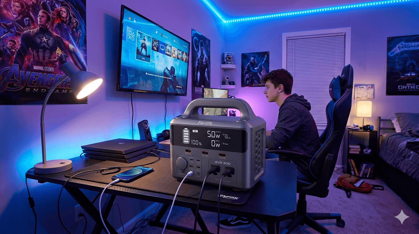 Cover Image for "What do you want for your birthday?" ... A battery bank for my bedroom, to help save the planet.